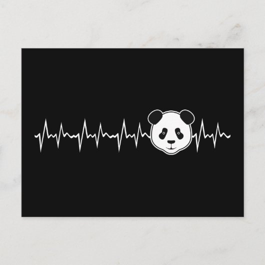 Panda Lover Postkarte (Vorderseite)