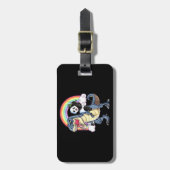 Panda Lover | Ruhe und Liebe Panda Behalten Gepäckanhänger (Vorderseite vertikal)