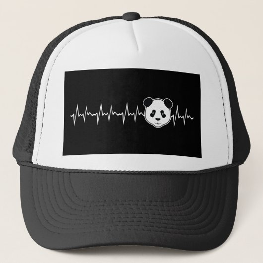Panda Lover Truckerkappe (Vorderseite)
