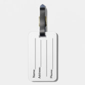 Panda Luggage Tage Gepäckanhänger (Rückseite vertikal)