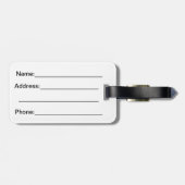 Panda Luggage Tage Gepäckanhänger (Rückseite horizontal)