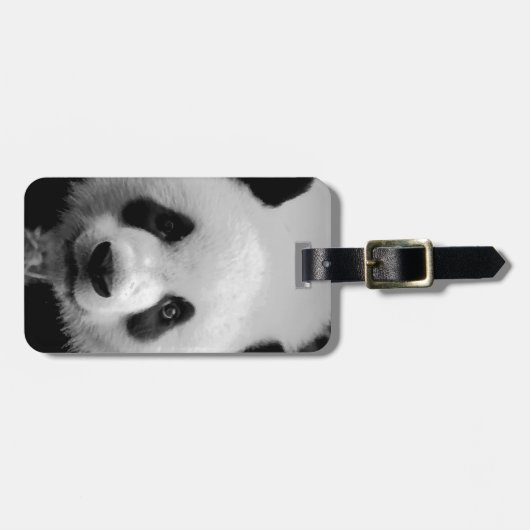 Panda Luggage Tags Gepäckanhänger (Vorderseite horizontal)