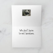 Panda, Lust zum Mittagessen? Karte? Karte (Innenseite)