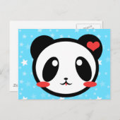 Panda Luv! Postkarte (Vorne/Hinten)