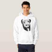 Panda lying down hoodie (Vorne ganz)