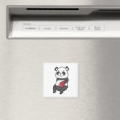Panda macht Boxing Magnet (In Situ (Geschirrspüler))