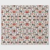Panda Magic: Adorable Wrapping Paper Design Geschenkpapier (Flach)