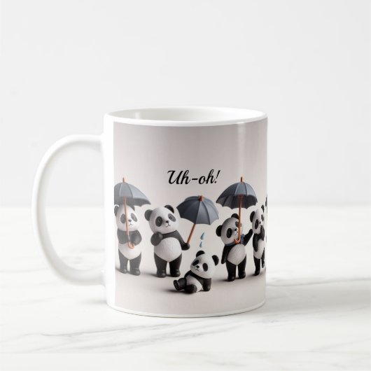 Panda Magic: Eine Tasse voller Kaffee-Tasse (Links)