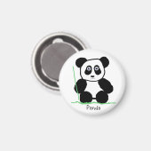 Panda Magneet Magnet (Vorderseite/Rückseite)