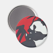 Panda Magnet (Vorderseite/Rückseite)