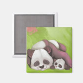Panda Magnet (Vorderseite/Rückseite)