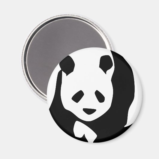 Panda Magnet (Vorderseite/Rückseite)
