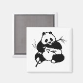 Panda Magnet (Vorderseite/Rückseite)
