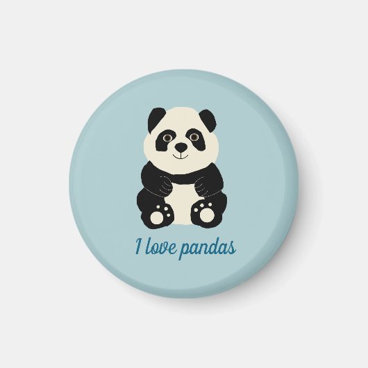 Panda Magnet (Vorne)