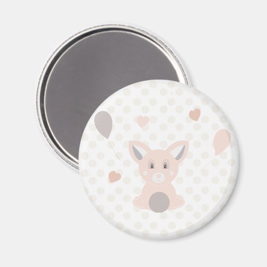 Panda Magnet (Vorderseite/Rückseite)