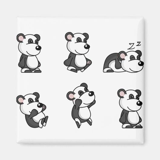 Panda Magnet (Vorne)