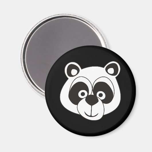 Panda Magnet (Vorderseite/Rückseite)
