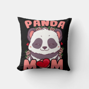 Panda-Mama Geschenk für die eigentümerische Pand Kissen