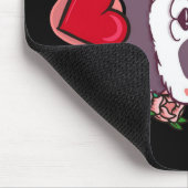 Panda-Mama | Geschenk für die eigentümerische Pand Mousepad (Ecke)