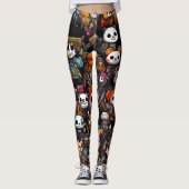 Panda Mania Leggings (Vorderseite)
