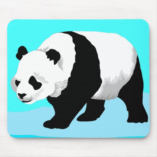 Panda-Mausunterlage Mousepad (Vorne)