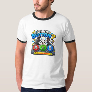 Panda Meme Lustiges Süßes Panda Humor Design T-Shirt
