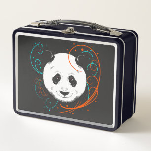 Panda Metall Brotdose