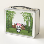 Panda metall brotdose (Rückseite)