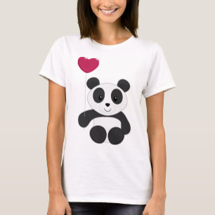 Panda mit Ballon T-Shirt