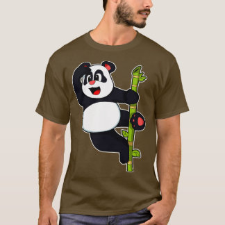 Panda mit Bamboo 1 T-Shirt