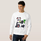 Panda mit Bamboo Sweatshirt (Vorne ganz)