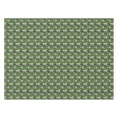 Panda mit BambusAquarell-Muster Tischdecke (Vorderseite (Horizontal))