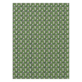 Panda mit BambusAquarell-Muster Tischdecke (Vorderseite)