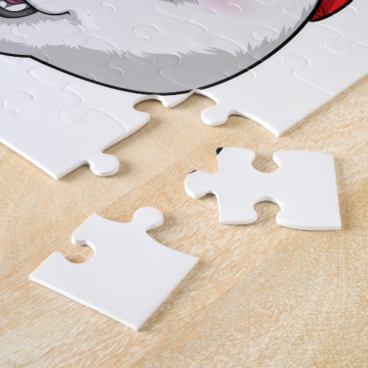 Panda mit Bandana Puzzle (Seite)