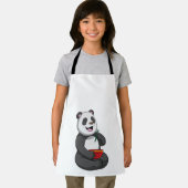 Panda mit Bowl Ramen Schürze (Insitu)