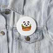 Panda mit Burger Button (Beispiel)