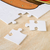 Panda mit Burger Puzzle (Seite)