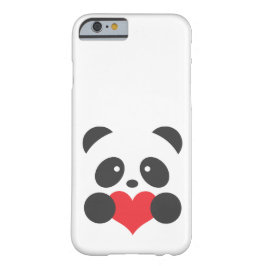 Panda mit einem Herzen iPhone 8/7 Hülle