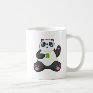Panda mit Kaffee-Tasse Kaffeetasse