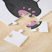 Panda mit Kaffee-Tasse Puzzle (Seite)