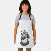 Panda mit Kaffee zum Mitnehmen Schürze (Insitu)
