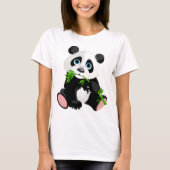 Panda mit Liebe T-Shirt (Vorderseite)