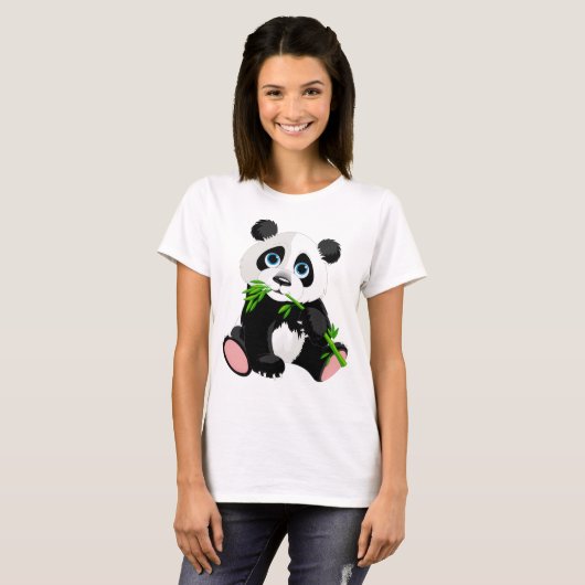 Panda mit Liebe T-Shirt (Vorne ganz)
