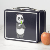 Panda mit Popsikel Metall Brotdose (Beispiel)
