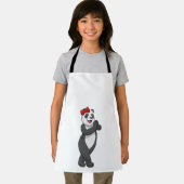 Panda mit Ribbon Schürze (Insitu)