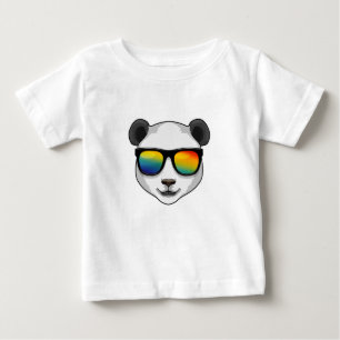 Panda mit Sonnenbrille Baby T-shirt