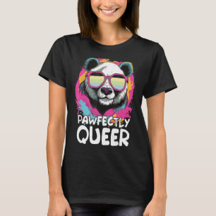 Panda mit Sonnenbrille, perfekt Que T-Shirt