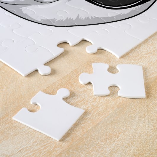 Panda mit Sonnenbrille Puzzle (Seite)
