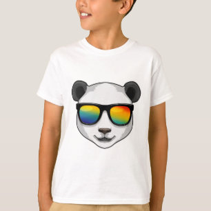 Panda mit Sonnenbrille T-Shirt