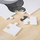 Panda mit Teecup Puzzle (Seite)